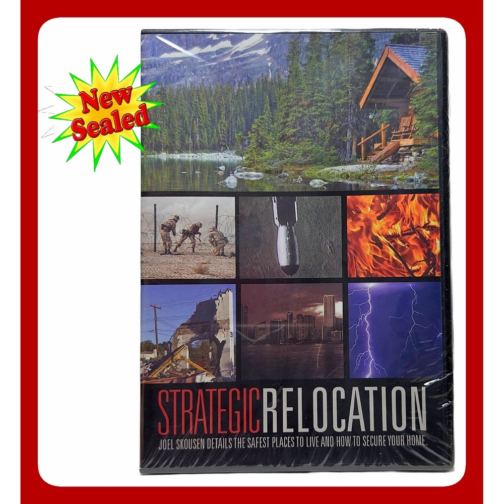 Infowars Joel Skousen Strategic Relocation DVD‎ Prepper Survival Film New Sealed